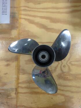 177261 Omc Johnson Evinrude Viper 13 7/8 X 21 Rh Propeller Ss 177261. Sp-19