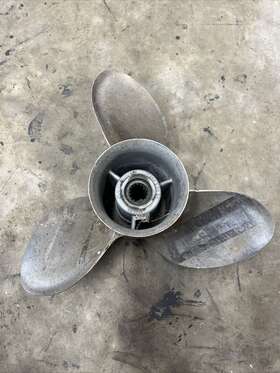 201020 Omc Propeller Rampage 14 1/4 X 20 Johnson Evinrude Stainless Steel