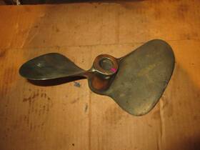 R10373 Oscar Joihnson Brass 2 Blade Racihg Prop Propeller 10.5x19