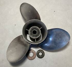 Tm357 Pendergrass Stainless Steel Boat Propeller Prop Predator By