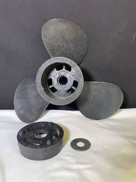 1010.5d Piranha Propellers Propellor 3-blade Props Used