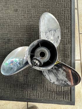 0m2500ss3r18p Power Tech Teck 13.25x18p Propeller Johnson Evinrude 135-350 Outboards