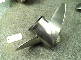 Ele3r19pms275 Power Tech Powertech Stainless Propeller Right Hand 14 1/2 X 19p Boat Prop