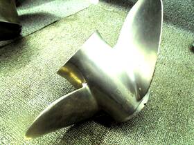 H115hred3r16 Power Tech Powertech Stainless Propeller Right Hand 13 1/4x16p Honda Boat Prop