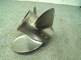 Ptc3l17pcl200 Power Tech Powertech Stainless Propeller Yamaha Left Hand Rot 14 1/4 X 17p