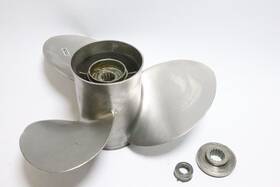 Wbh3r8s Power Tech Ym90 14x8 Stainless Outboard Propeller Fit Yamaha Engines 50-115 Hp 15 Tooth Rh