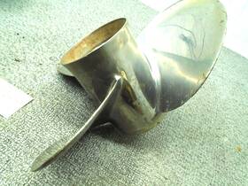 Wbx3r13pm135 Power Tech Powertech Mercury Stainless Propeller Right Hand 14 X 3p Boat Prop