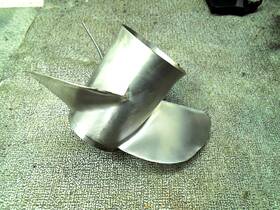 Ym90scd-17p Power Tech Yamaha Powertech Stainless Propeller Right Hand Rot 13 1/4 X 17p