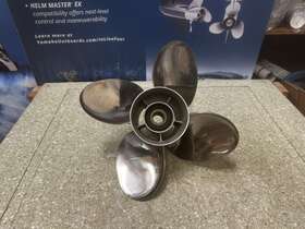 Ym90pfs4r16 Powertec Outboard 13 X 16 Right Hand Propeller 16p P#ym90pfs4r16