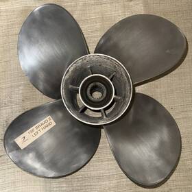 18.5x19p Powertech Bra4l19 Mercury Bravo 2 Stainless Steel Left Hand 4 Blade Propeller