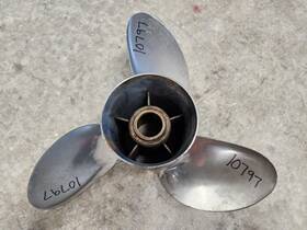 Ele3r21pms275 Powertech 14 1/4 Inch X 21p Ele3 Stainless Propeller Flo Torq P10797