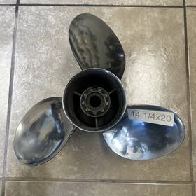 M14.25x20p Powertech Powertech/mercury 14.25x20p Propeller Stainless Steel 3 Blade