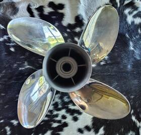 M250ofs25r25p Powertech M250ofs4r25p 25p Propeller Rh Very Nice Condition For Mercury