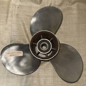 M4oqbrs3l13s Powertech Mercury Bravo 2 18 X13p Stainless Steel Left Hand 3 Blade Propeller