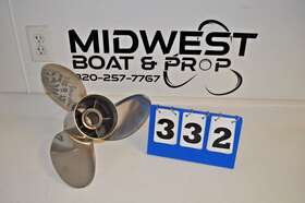 Ofs3r17pms275 Powertech Ofs3 15-1/4 X 17 Rh Univ Hub V6 Stainless Propeller