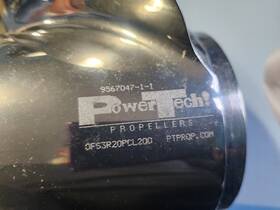 Ofs3r20pcl200 Powertech Stainless Steel Propeller 3 Blade 15.25 X 20