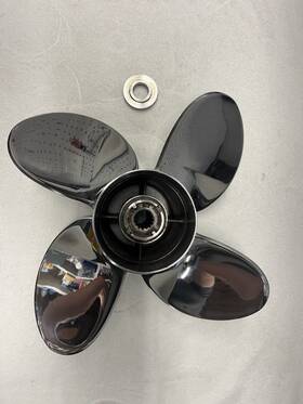 Powertech Ofs4r14pcl200-15.25x14 Ofs4 Stainless Steel Propeller 4 Blade Rh 15.25 Inch Dia. 14 Pitch