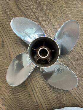 Ofs4r19pms275 Powertech Stainless Steel 4 Blade Propeller -