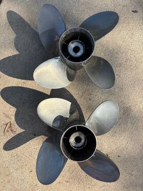 Ofs4x15.25x19 Powertech Prop With Yamaha Cusion Lok Hub