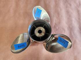 Ptc3r16pcl200 Powertech 14 1/4 Inch X 16p Ptc3 Ss Prop Yamaha Cushion Lok P11034