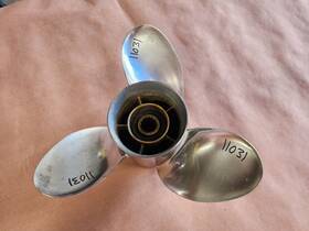Ptr3r17pym90 Powertech Ptr3 13 1/2 Inch X 17p Ss Propeller Yamaha Hub P11031