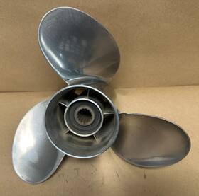 Red3r13pym90 Powertech Clean Used / Yamaha 13 1/4 X Stainless Steel Outboard Propeller