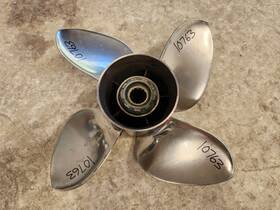 M135rxb4r15p Powertech Rxb4 4 Blade 13 1/4 Inch X 15p Ss Propeller Mercury P10763
