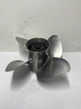 Rxb4r17pm135 Powertech 13 1/4 X 17p Rh 4-blade 15 Spline Mercury Mariner Force