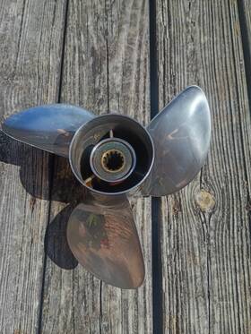 Scb3r12pys50 Powertech 12 Pitch Stainless 3 Blade Yamaha