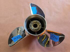Scd3r16pm135 Powertech 13 Inch X 16p Scd3 Ss Propeller Mercury Yamaha P11240