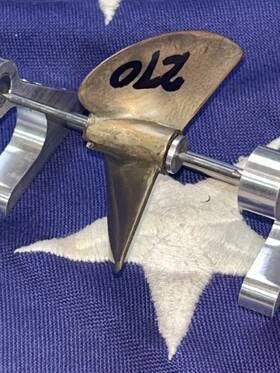 P270 Prather Competition Rc Raceboat Propeller Beryllium Copper Ready To Race