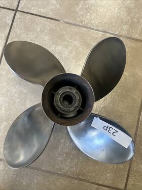 23hg Precision Propeller 23p Stainless Steel 4 Blade