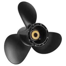58100-89l70-019 Qiclear 9 1/4 X 11 Aluminum Boat Propeller Fit Suzuki 8-20hp Engines 10 Spline Tooth Rh