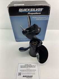 Qa2200r Quick Silver Black Diamond 9 1/4 X 12.5 Prop For Nissan Tohatsu 25 30hp