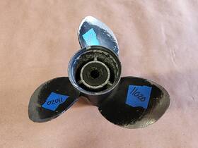 2078r13 Quicksilver Aluminum 10 3/8 Inch X 13p Black Diamond Prop 13 Spline P11020