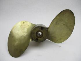 25663a1 Quicksilver 9 3/4 Inch X 11.6 P Bronze 2 Blade Spline Prop Mercury Mark 20 25 30 Outboard