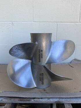 3326-3327 Quicksilver Mercury Bravo 3 26p Stainless Propeller Set For 3327 3326 26 P
