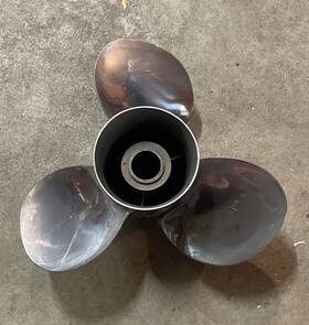 48-16312-15 Quicksilver 14 1/2 Inch X 15p Ss Propeller Vengeance
