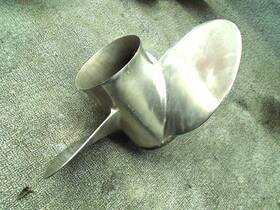 48-16314-a5 Quicksilver Mercury Stainless Propeller Std R/h 14 1/2 Dia X 17p
