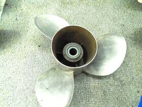 48-16316-a45 Quicksilver Mercury Stainless Propeller Std R/h 14 Dia X 19p