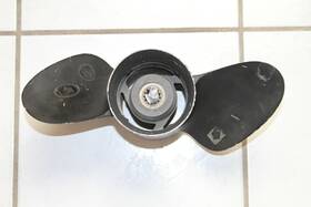 48-46772 Quicksilver 2 Blade S.s. Boat Prop 12 3/4 X 20p 13 Spline Rh