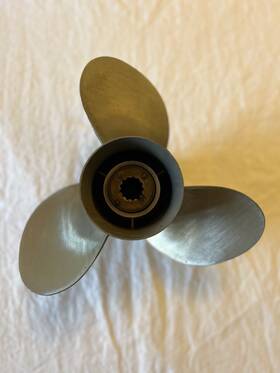 48-762230-14 Quicksilver Mercury Stainless Steel Propeller Prop 48-76230-14 48-76230a5