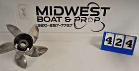 48-815762a45 Quicksilver High Five 23p Stainless Steel Propeller 5 Blade