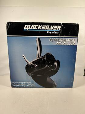 8m8027513 Quicksilver Nemesis 4 Blade Aluminum Propeller 10.1 X 14 Pitch