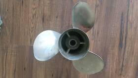 Qs5055x Quicksilver Stainless Steel Prop For Mercruiser