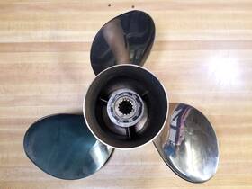 Qs5057 Quicksilver Mercury Ss Lh Boat Prop 13 3/4x21 Pitch 15 Spline