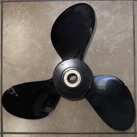 48-49971-23p Quicksilver/volvo Aq 23p Aluminum Left Hand 3 Blade Propeller
