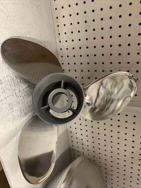 14.5x24p Raker Ii 177565 Omc Johnson Evinrude Stainless Steel Propeller/ Mercury Fast Prop