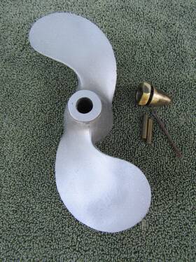 463-3121 Scott Atwater Firestone Wizard Antique Outboard Motor Propeller 3.6hp 1947-59