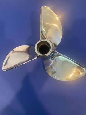 Ph15r3l-122 Signature 15 P Semi Cleaver Propeller 25-30 Hp Tohatsu Outboard